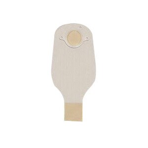 Sur-Fit Natura 2-PC Drainable Pouch W/1-SD Comfort Panel & Tail Clip OPA, 12 in. L, 57mm FLG image.