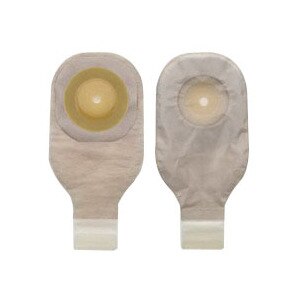 Hollister Premier 1-PC Cut-to-Fit Lock'n Roll Drainable Pouch with Tape TRANS, 5CT image.