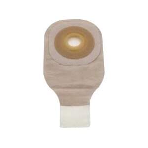 Hollister Premier 1-piece Pre-sized Drainable Pouch with Tape Transparent, 5CT image.