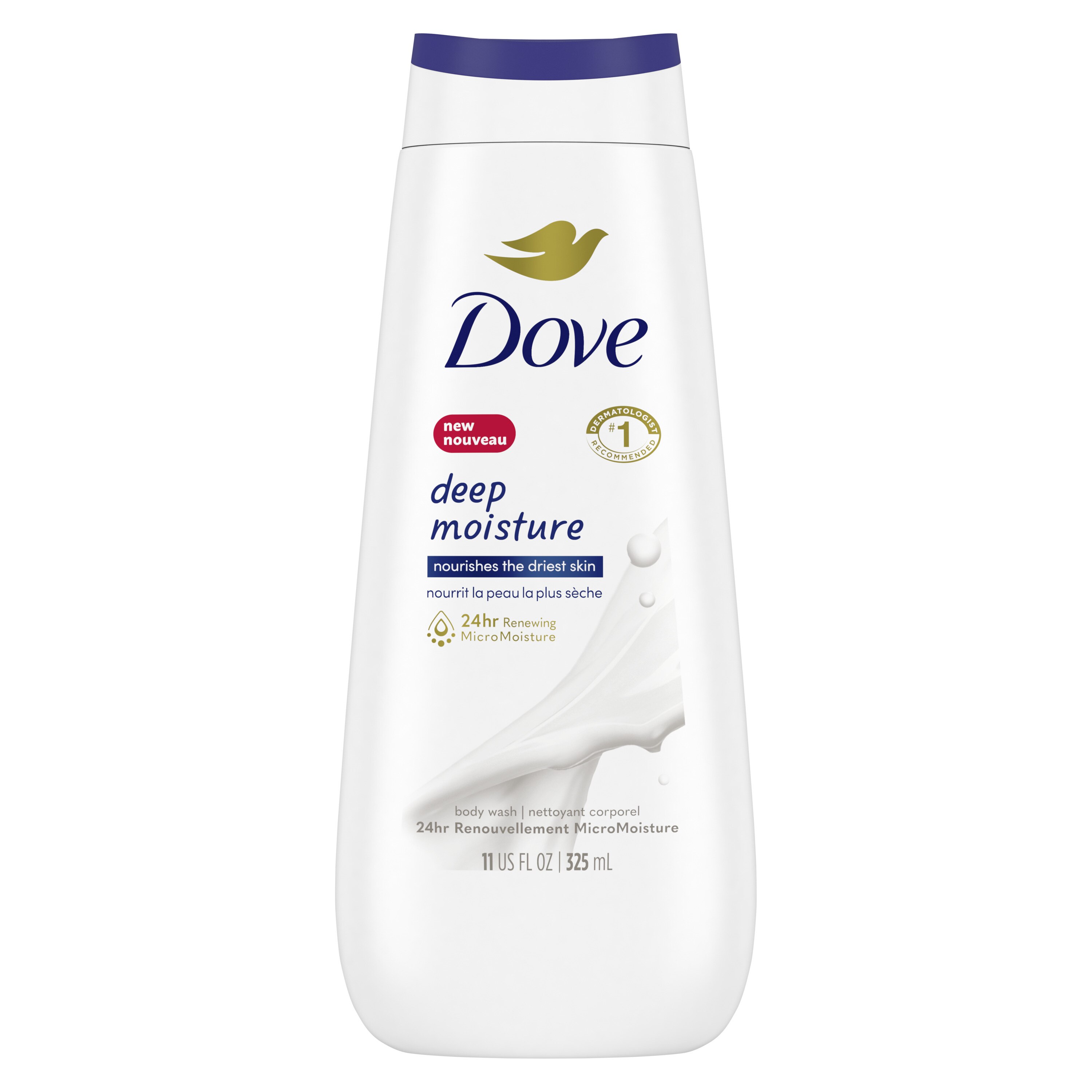 Dove Deep Moisture Body Wash, 11 OZ