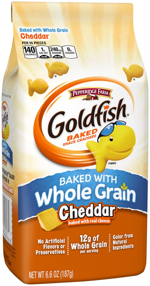 Pepperidge Farm Whole Grain Baked Cheddar Gold Fish