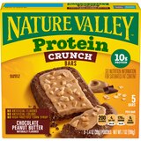 Nature Valley Crunchy Dipped Granola Bars, Peanut Butter Chocolate, 6 ct, 4.68 oz, thumbnail image 2 of 3