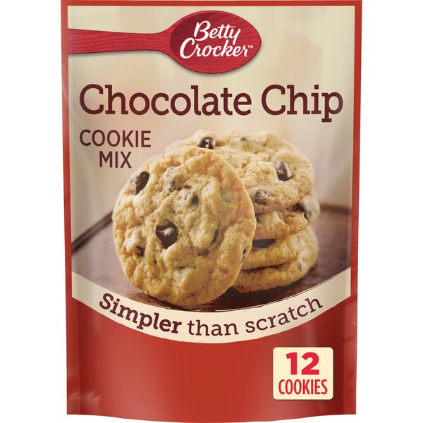 Betty Crocker Chocolate Chip Cookie Mix, 7.5 oz