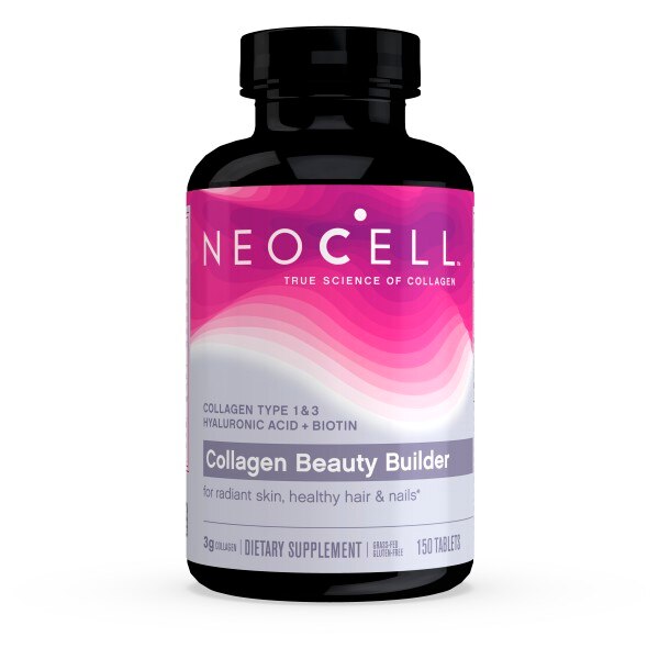 NeoCell Collagen Beauty Builder for Radiant Skin, Healthy Hair & Nails, 150 CT