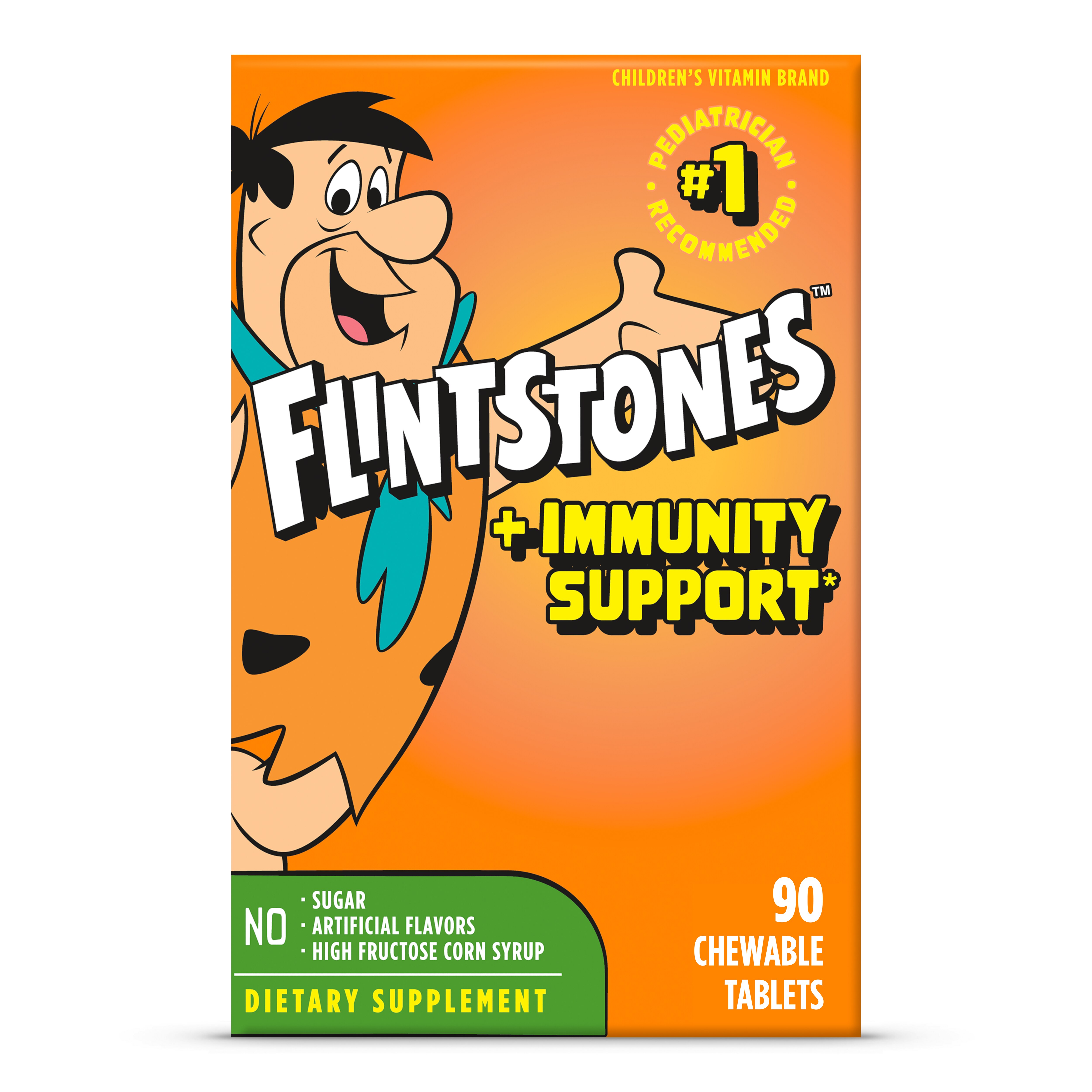 Flintstones Children Chewable Multivitamin Immunity Support, 90 CT