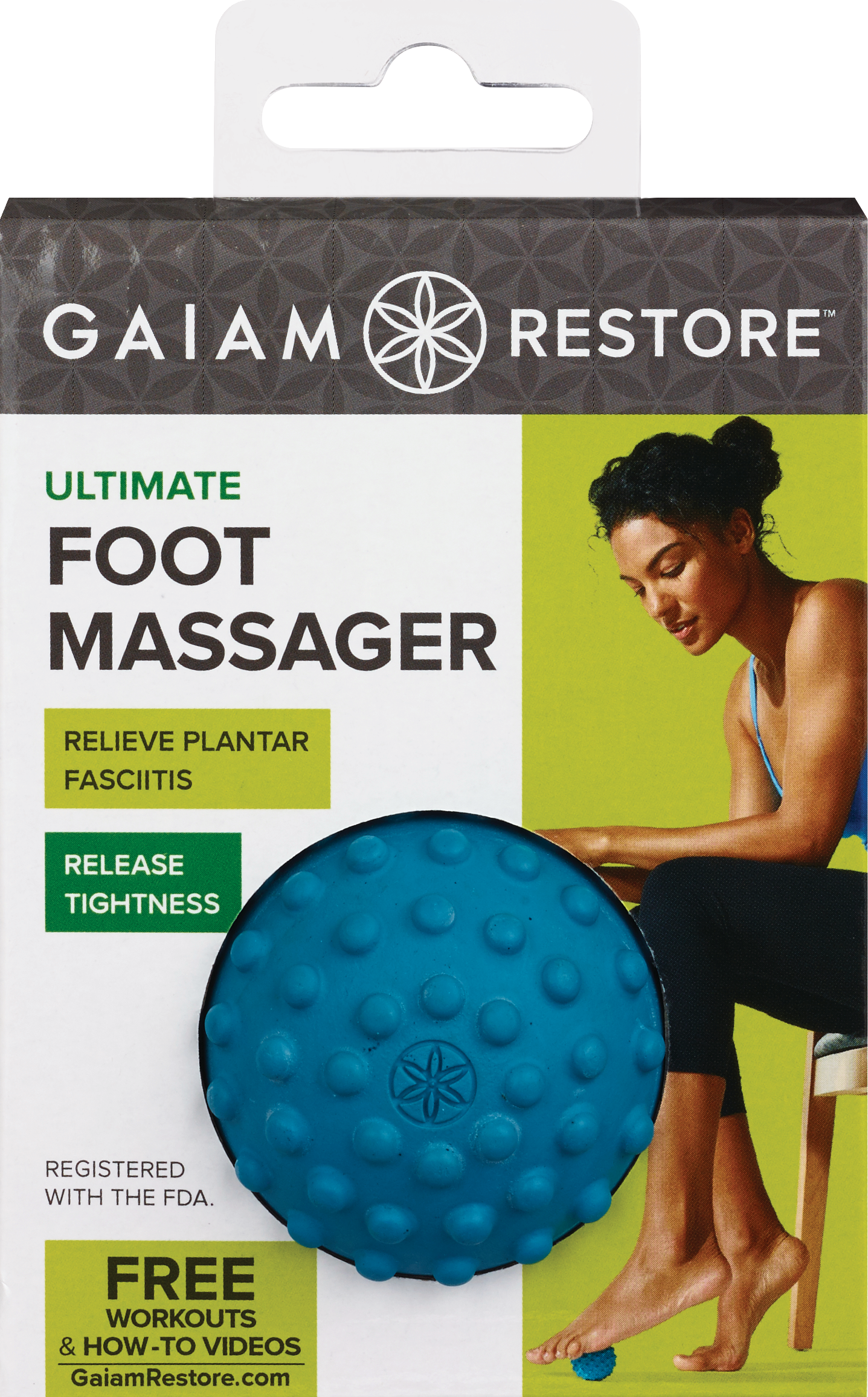 Gaiam Restore Ultimate Foot Massager