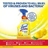 Lysol All Purpose Cleaner Lemon Breeze, 32 OZ, thumbnail image 3 of 7