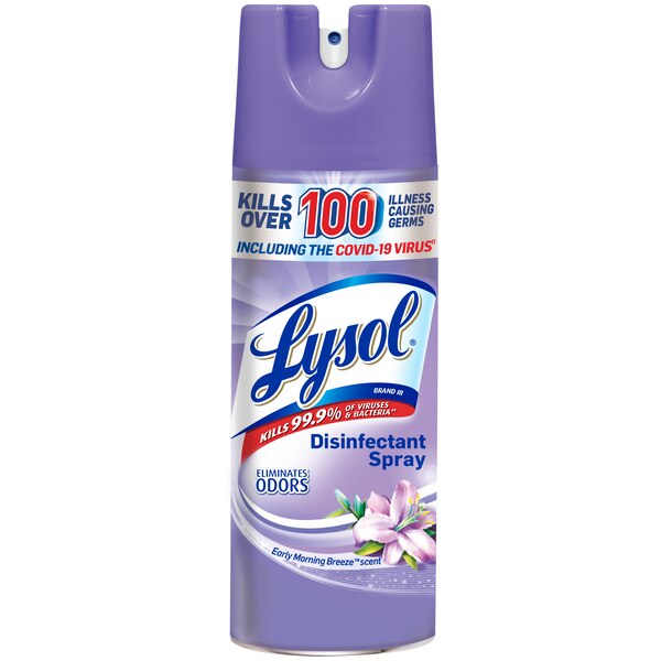 Lysol Disinfectant Spray, Early Morning Breeze