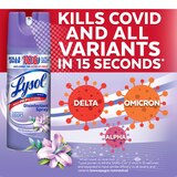 Lysol Disinfectant Spray, Early Morning Breeze, thumbnail image 5 of 7