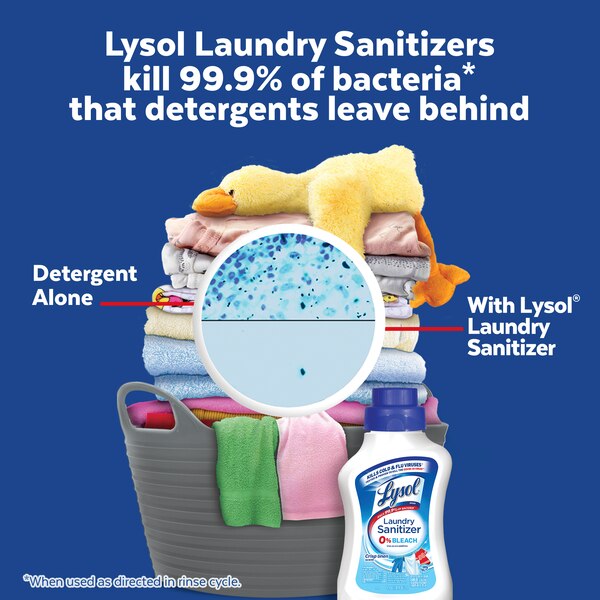 Lysol Laundry Sanitizer, Crisp Linen, 41 oz
