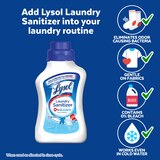 Lysol Laundry Sanitizer, Crisp Linen, 41 oz, thumbnail image 4 of 5