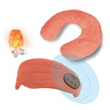 TRAKK Himalayan Salt Relaxation Set Bluetooth Eye Mask, Salt Neck Wrap & Night Lamp, thumbnail image 1 of 5