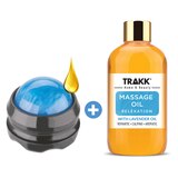 TRAKK Handheld Massage Roller with Oil Gift, thumbnail image 1 of 5