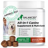 Balanced Breed All-In-1 Canine Supplement & Multivitamin, 60 ct, thumbnail image 1 of 7