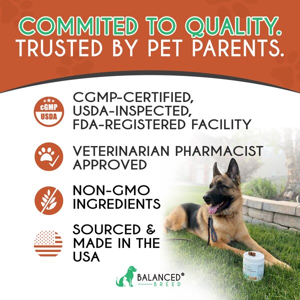 Balanced Breed All-In-1 Canine Supplement & Multivitamin, 60 ct