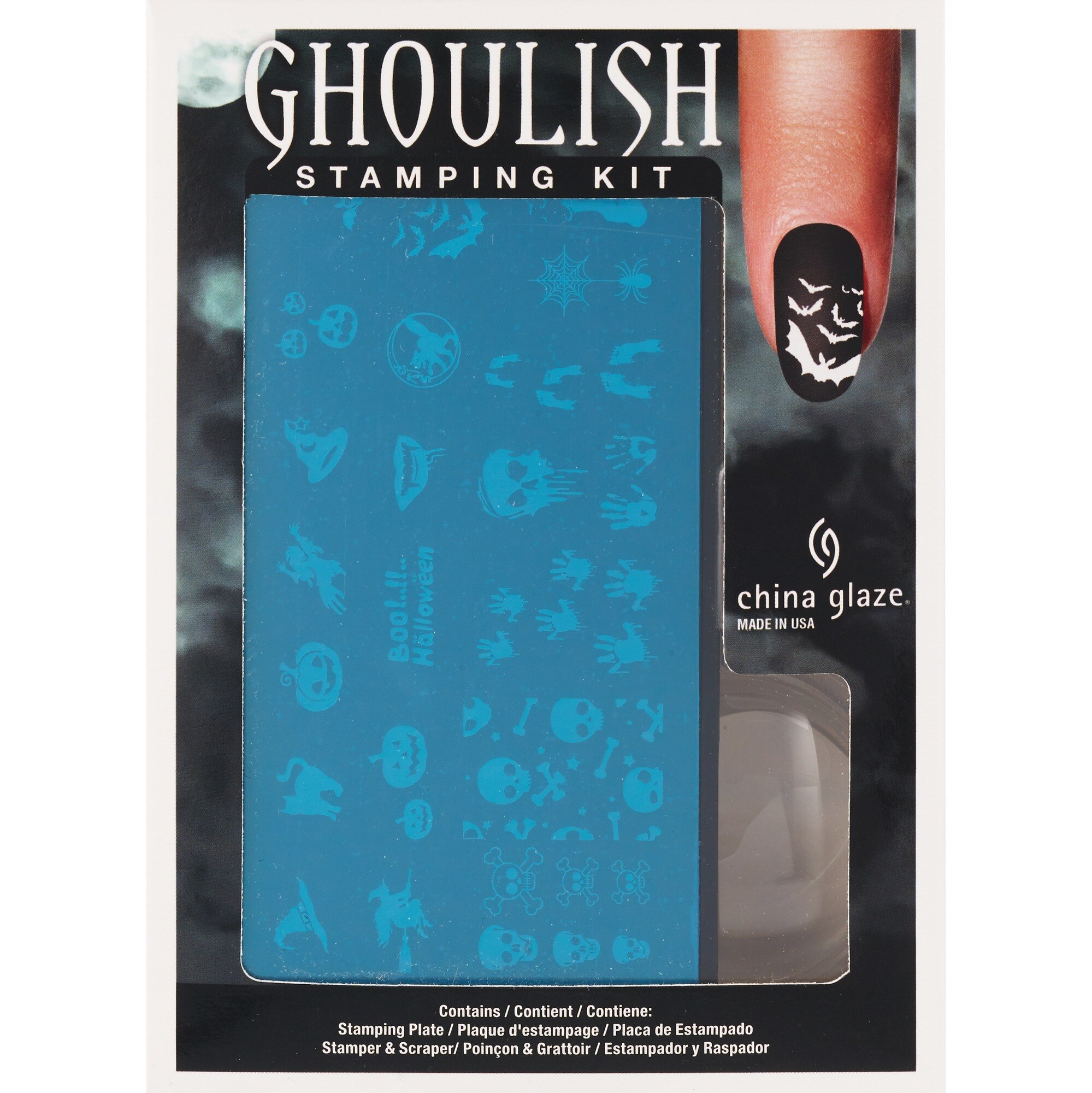 China Glaze Ghoulish Stamping Kit