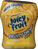 Juicy Fruit Original Sugarfree Fruity Chews Gum, 40 ct, thumbnail image 1 of 1