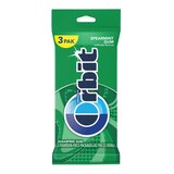 Orbit, Spearmint Sugar Free Chewing Gum Multipack, 14 ct, 3 Pack, thumbnail image 1 of 8