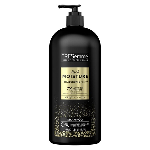 TRESemme Moisture Rich Shampoo with Pump, 39 OZ