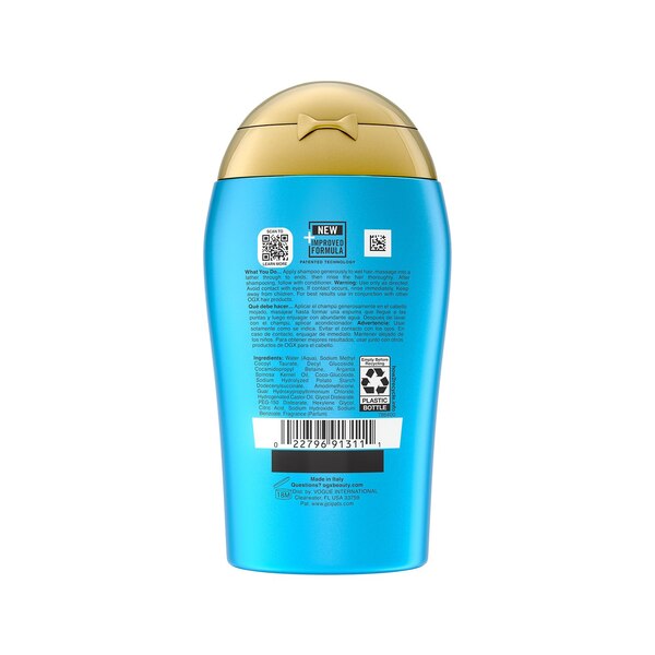 OGX Renewing Argan Oil of Morocco Travel Size Shampoo, 3 OZ