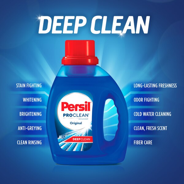 Persil ProClean Liquid Laundry Detergent, 40 Fluid OZs, 25 Loads