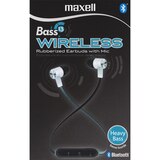 Maxell Bass 13 Wireless Earbuds, thumbnail image 1 of 4