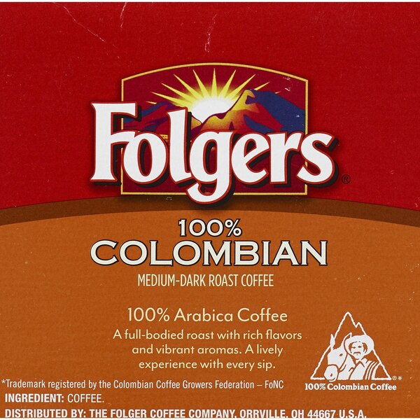 Folgers K-Cup Pods Gourmet Selections Lively Columbian, 12 ct