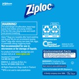 Ziploc Brand Storage Gallon Bags, Large Storage Bags for Food, 38 ct, thumbnail image 2 of 5