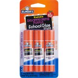 Elmer's Washable School Glue Sticks, thumbnail image 1 of 2