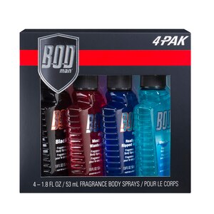 BOD Man Body Spray 4 Piece Gift Set image.