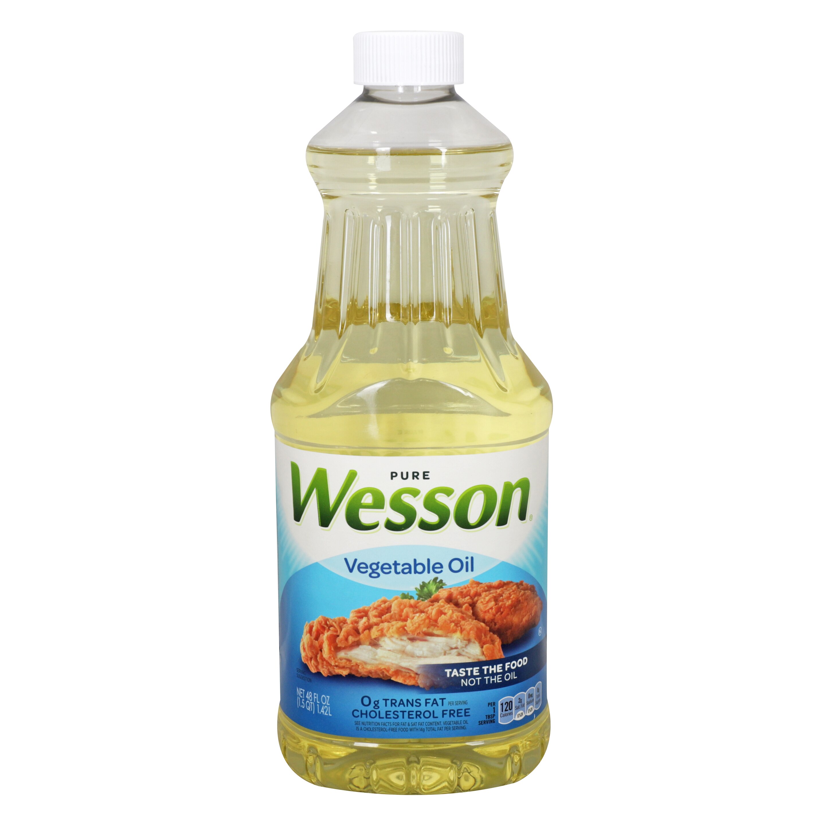 Wesson Vegetable Oil, 48 oz