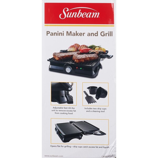 Sunbeam Panini Maker and Grill