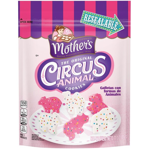 Mother's The Original Circus Animal Cookies, 11 OZ