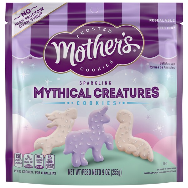 Mother's Mythical Creatures Cookies Pouch, 9 oz