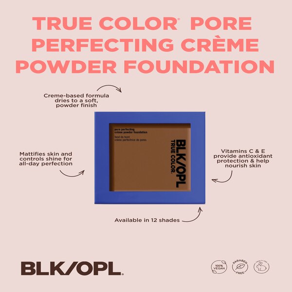 BLK/OPL TRUE COLOR Pore Perfecting Creme Powder Foundation