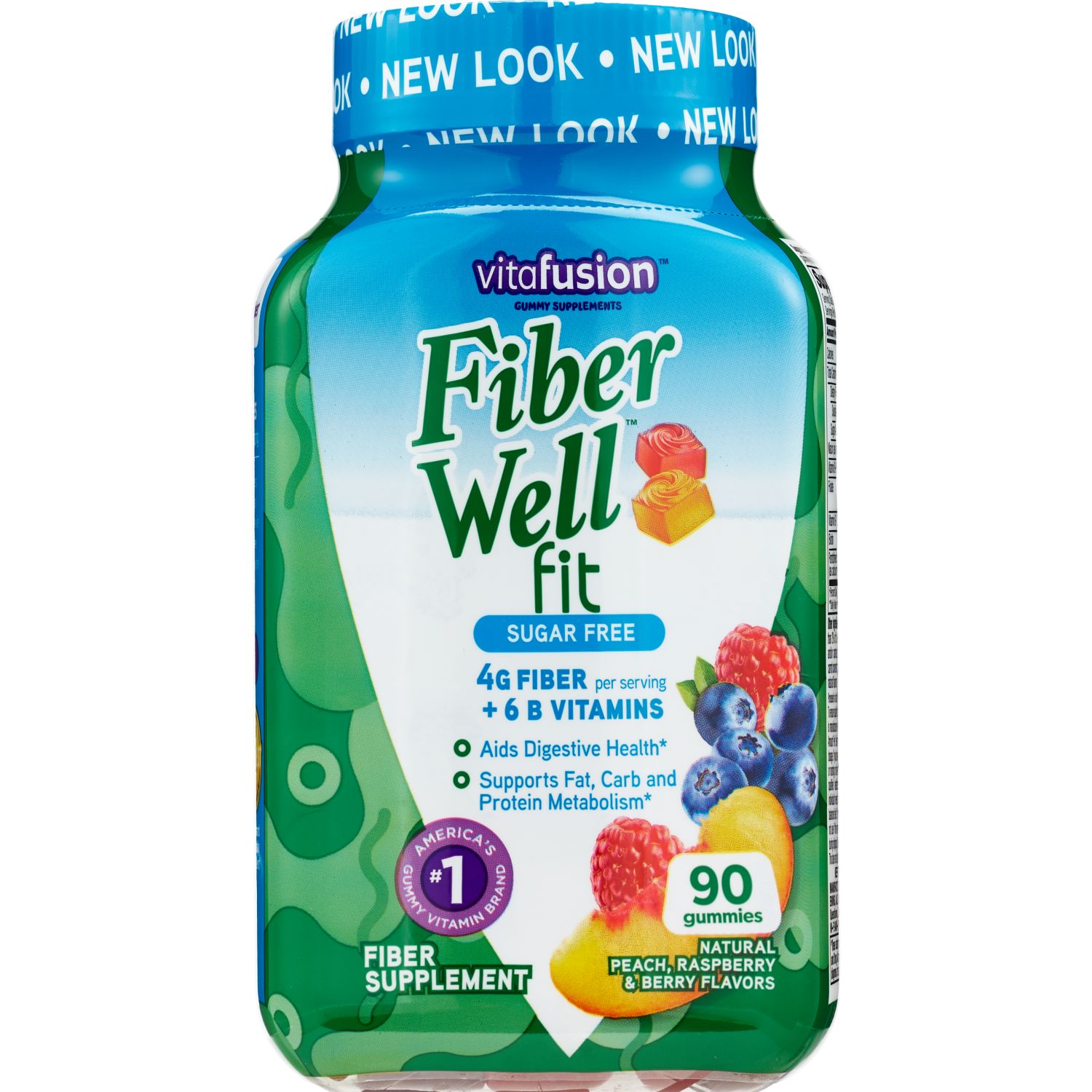 Vitafusion Fiber Well Fit Sugar Free Gummies