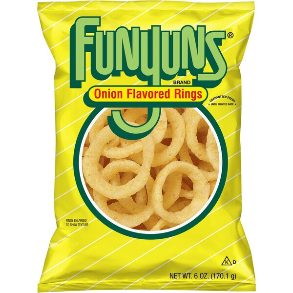 Funyuns Onion Flavored Rings, 6 oz