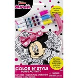 Disney Color N' Style Purse Activity, Assorted Characters, thumbnail image 1 of 9