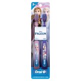 Oral-B Kid's Toothbrush featuring Disney's Frozen, Soft Bristles, for Children and Toddlers 3+, 2 Count, thumbnail image 1 of 9