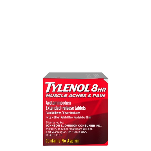 Tylenol 8 Hour Muscle Aches & Pain Tablets with Acetaminophen