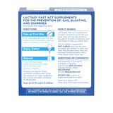 Lactaid Fast Act Lactose Relief Chewables, Vanilla, 32 CT, thumbnail image 2 of 9