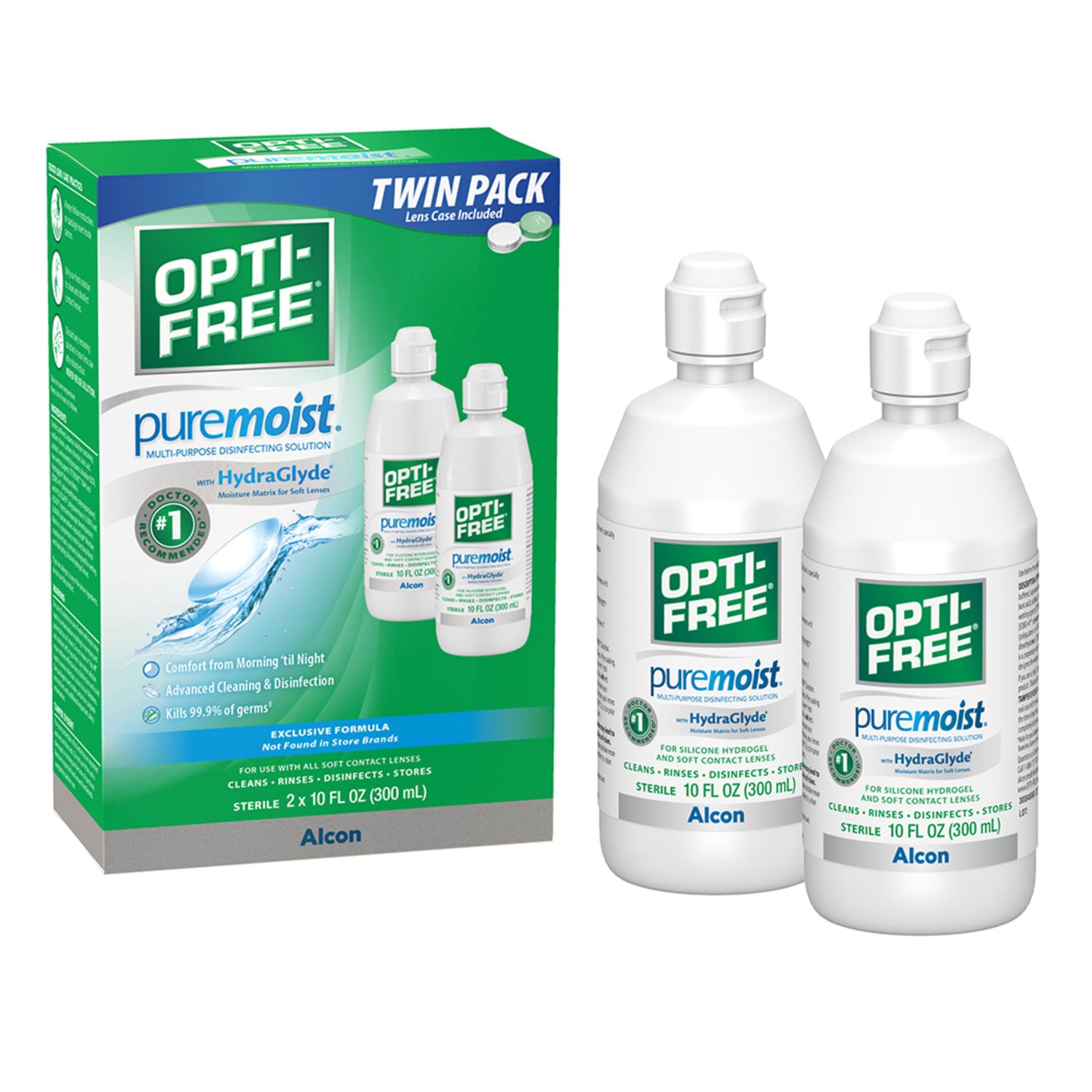 Opti-Free PureMoist Multi-Purpose Disinfecting Solution