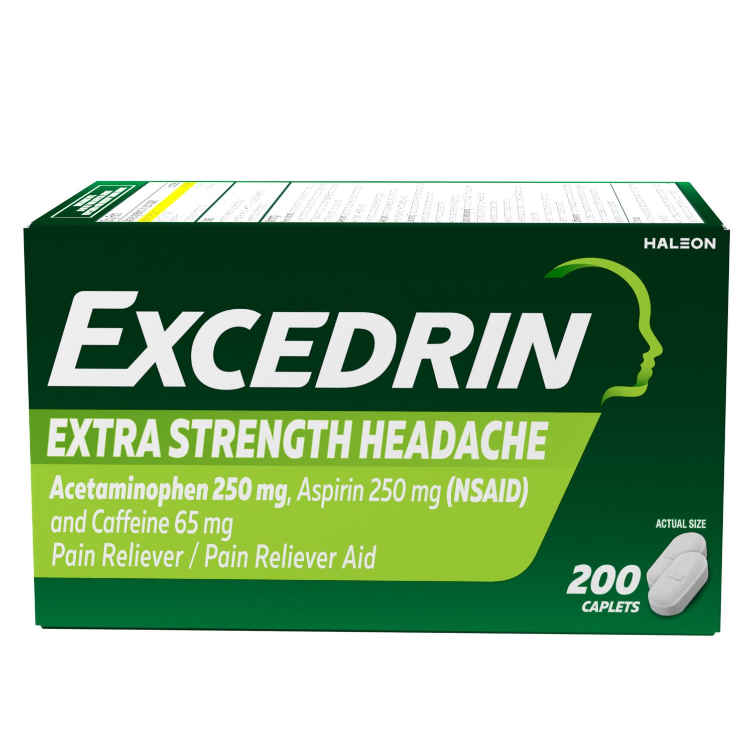 Excedrin Extra Strength Headache Pain Relief Caplets image.