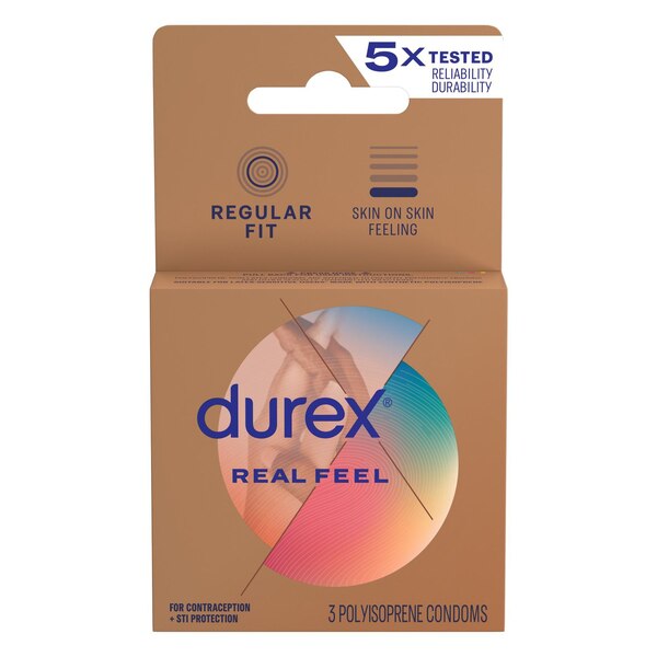 Durex Avanti Bare Real Feel Lubricated Non-Latex Condoms