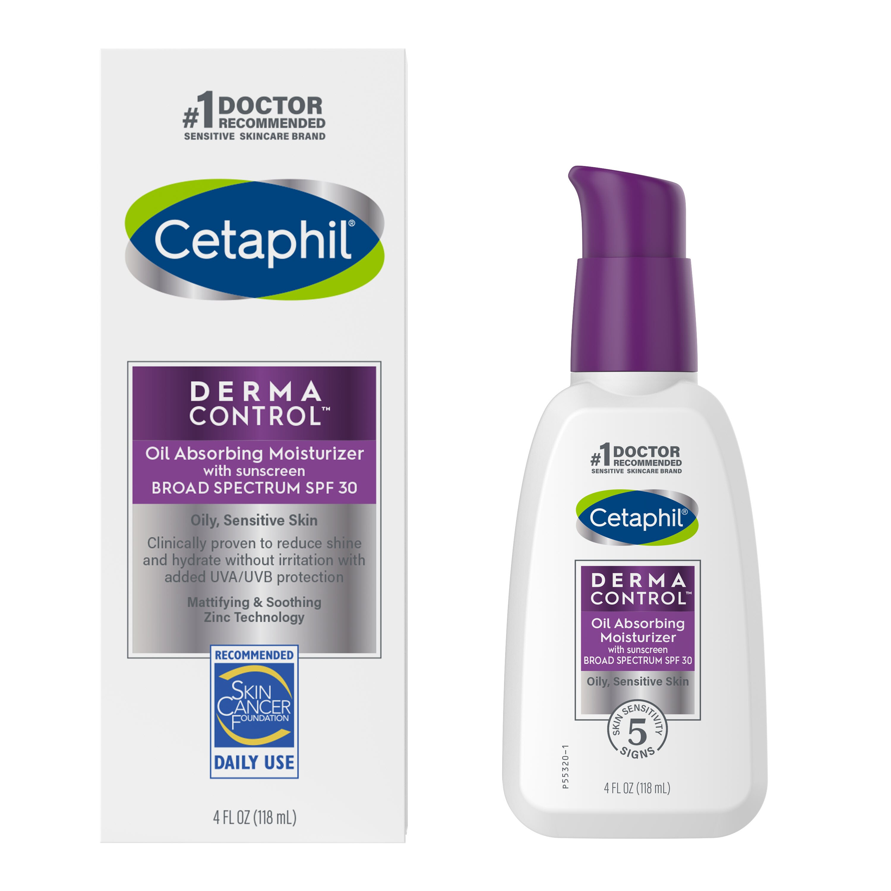 Cetaphil DermaControl Oil Control Moisturizer SPF 30