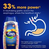 TUMS Antacid Chewable Tablets, Ultra Strength for Heartburn Relief, thumbnail image 5 of 9