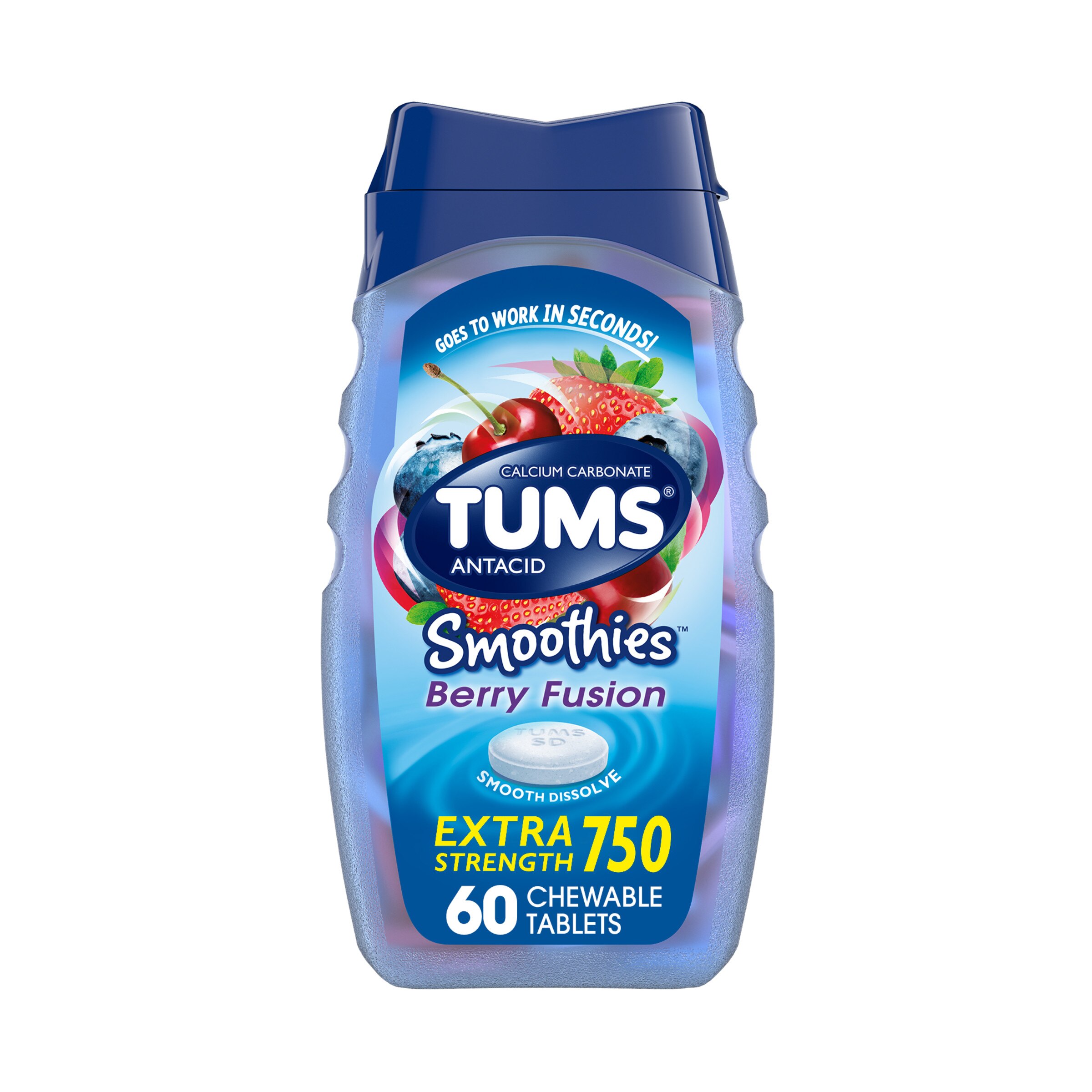 TUMS Antacid Chewable Tablets for Heartburn Relief