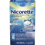 Nicorette Nicotine Gum, thumbnail image 1 of 4