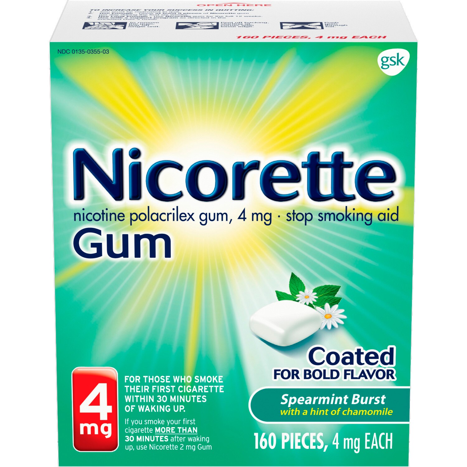 Nicorette Nicotine Gum