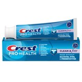 Crest Pro-Health Clean & Free Toothpaste, 4.3 OZ, thumbnail image 1 of 10